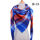 Designer 2020 knitted spring winter women scarf plaid warm cashmere scarves shawls luxury brand neck bandana  pashmina lady wrap JadeMoghul Inc. 