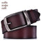 designer belts men high quality genuine leather belt man fashion strap male cowhide belts for men jeans cow leather-RB coffe-100cm-JadeMoghul Inc.