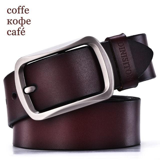 designer belts men high quality genuine leather belt man fashion strap male cowhide belts for men jeans cow leather-RG coffe-100cm-JadeMoghul Inc.