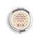 Designer Compact Mirror - Ikat Print Gold Fuchsia (Pack of 1)-Personalized Gifts for Women-Fuchsia-JadeMoghul Inc.