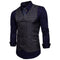 Designer Dress Vests For Men - Slim Fit Men's Suit Vest - Double Breasted Waistcoat-Dark Grey-L-JadeMoghul Inc.
