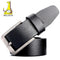 Designer High Quality Genuine Leather Belt for Men-Style2 Black-100cm-JadeMoghul Inc.