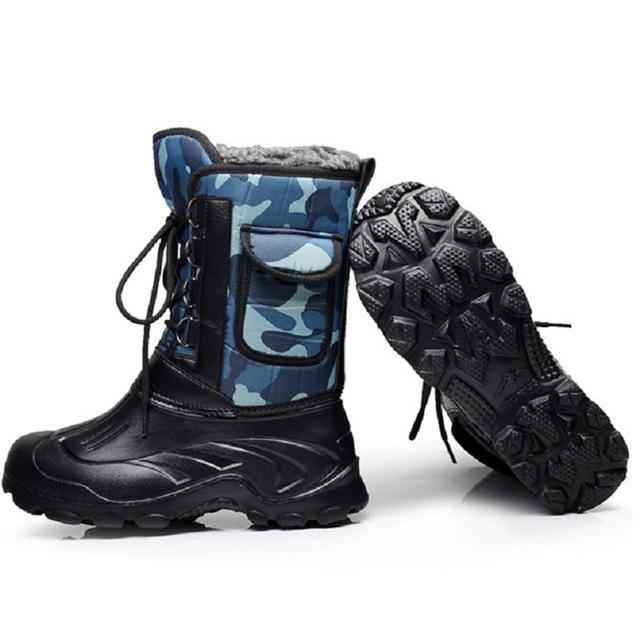 Designer Men Winter Military Boots Male Snow Ankle Boots Warm Waterproof Fur Tactical Boot Shoes Chaussure Homme-Blue-8-JadeMoghul Inc.