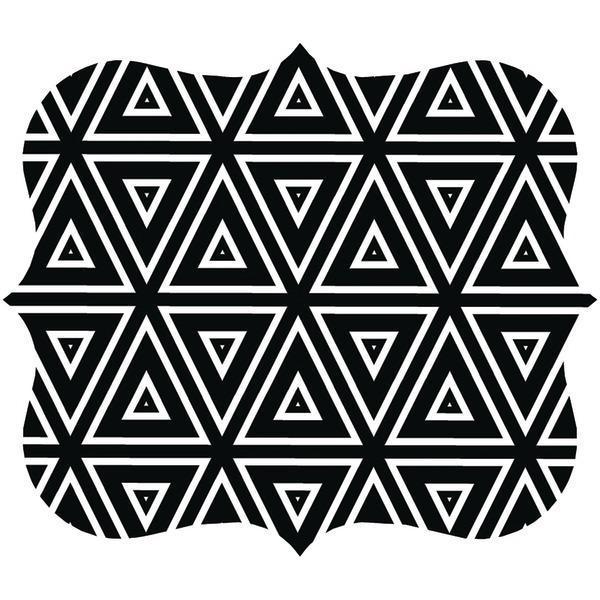 Designer Mouse Pad (Geometric Triangles)-Mice & Mouse Pads-JadeMoghul Inc.