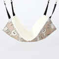 Designer Pet Hammock Cotton Mouse Ferrets Guinea Pig Cat Hanging Bed for Cats Rodents Hammock for Hamster Pets Supplies AExp