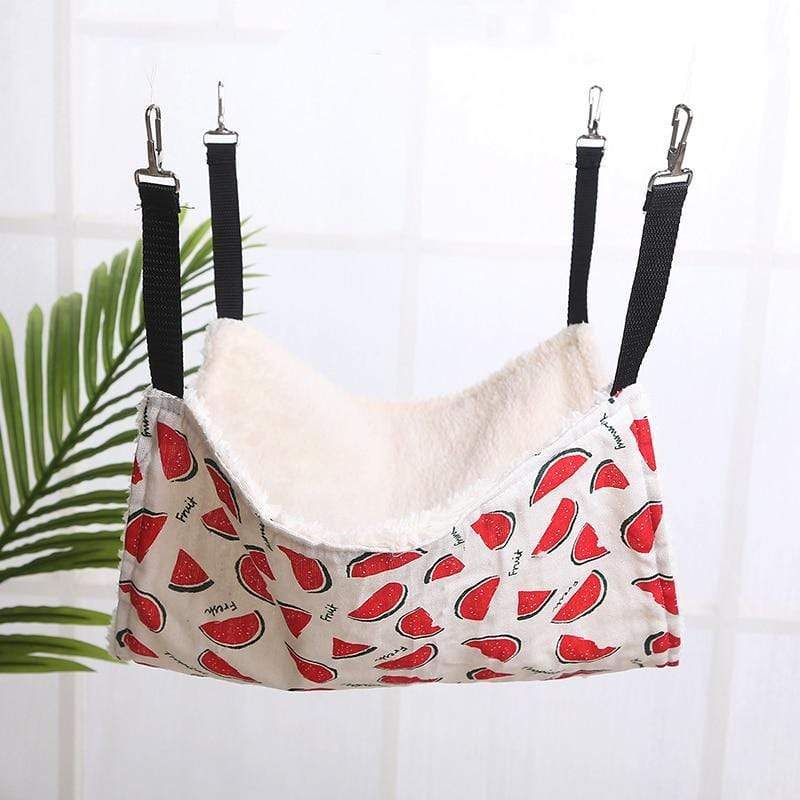 Designer Pet Hammock Cotton Mouse Ferrets Guinea Pig Cat Hanging Bed for Cats Rodents Hammock for Hamster Pets Supplies AExp