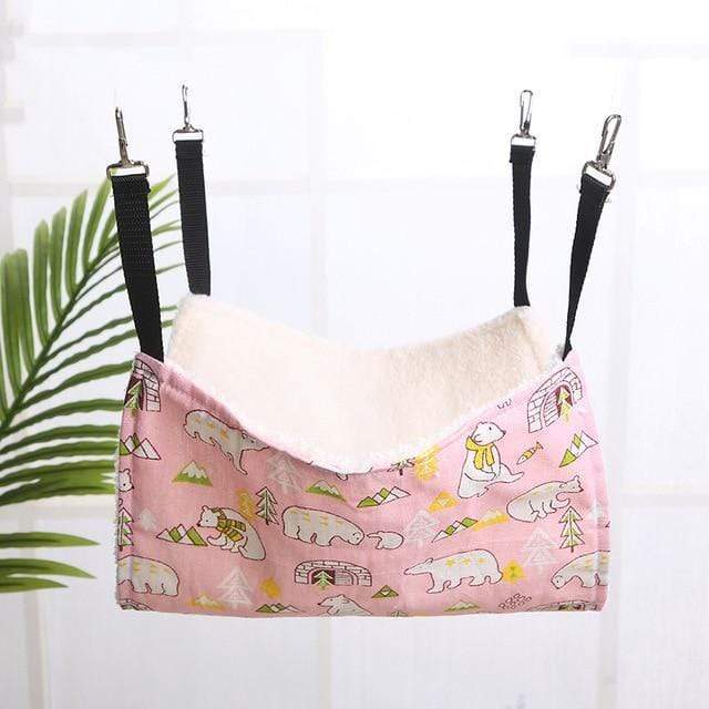 Designer Pet Hammock Cotton Mouse Ferrets Guinea Pig Cat Hanging Bed for Cats Rodents Hammock for Hamster Pets Supplies JadeMoghul Inc. 