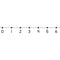 Desk Tapes Traditional Number Line-Learning Materials-JadeMoghul Inc.