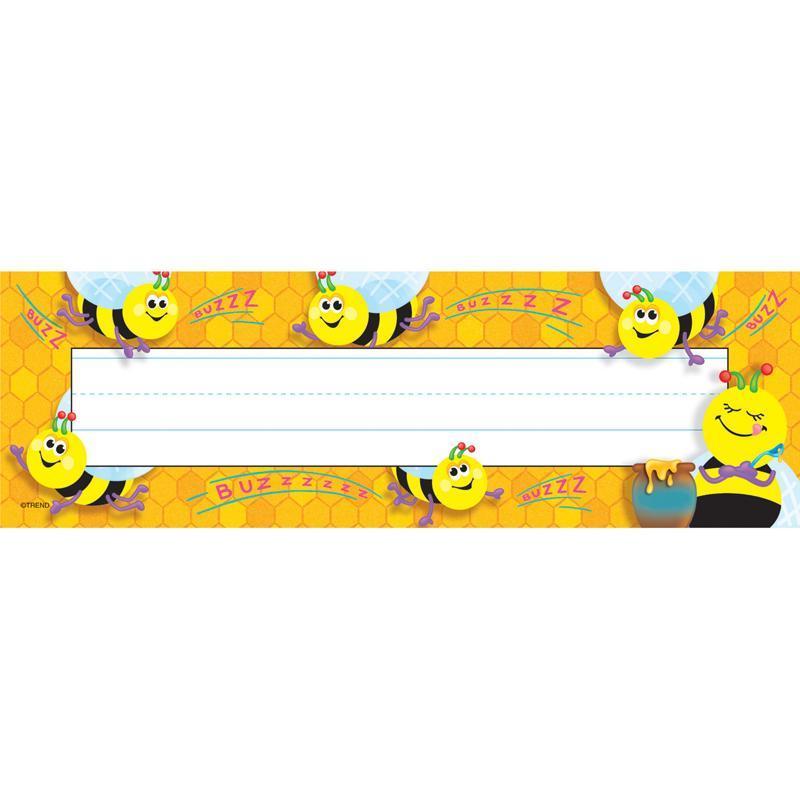 DESK TOPPERS BUSY BEES 36/PK 2X9-Learning Materials-JadeMoghul Inc.