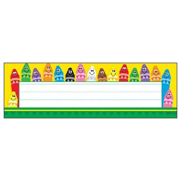 DESK TOPPERS COLORFUL 36/PK 2X9-Learning Materials-JadeMoghul Inc.