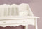 Desks White Desk - 18'.25" x 36" x 38" Antique White - Desk HomeRoots