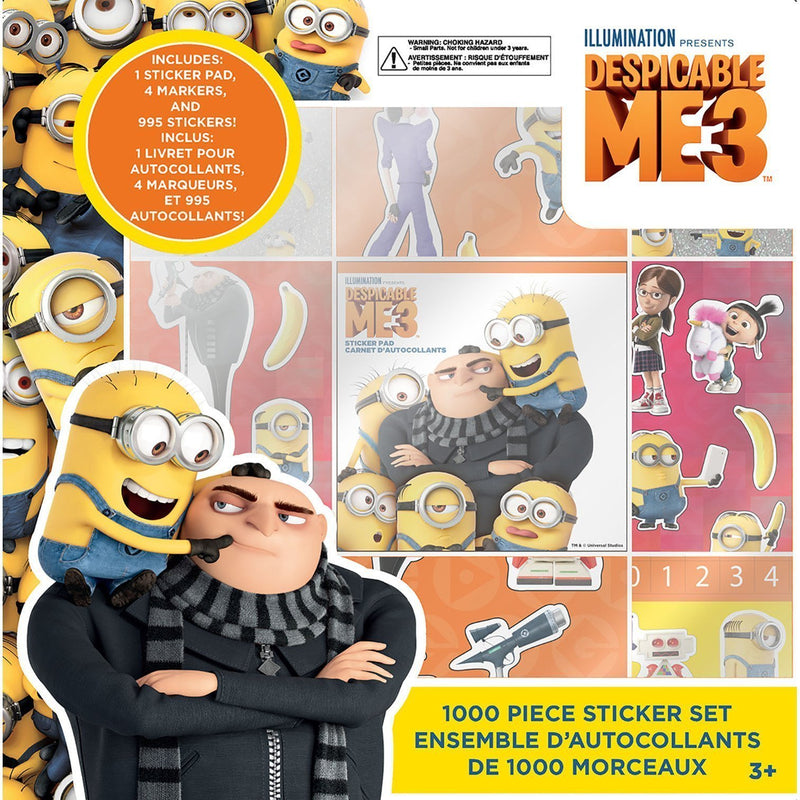 Despicable Me 3 1000 Piece Sticker Set-Toy-JadeMoghul Inc.