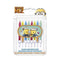 Despicable Me Cake Decor with 8 Candles and Holders-Toys-JadeMoghul Inc.