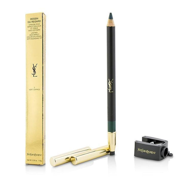 Dessin Du Regard Lasting High Impact Color Eye Pencil - # 5 Vert Caprice - 1.19g-0.04oz-Make Up-JadeMoghul Inc.