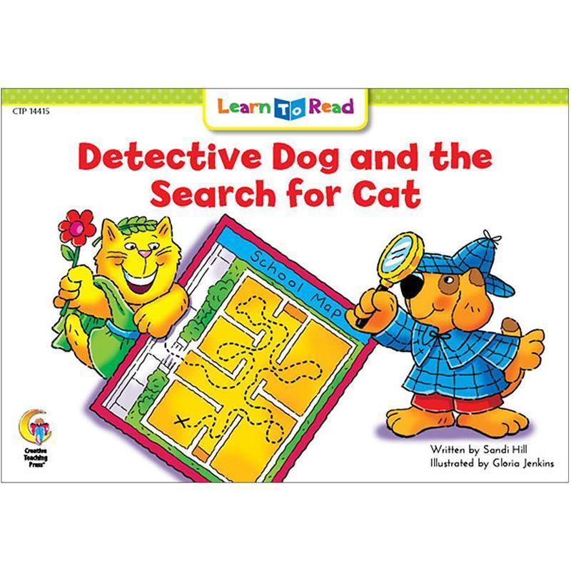 DETECTIVE DOG AND SEARCH FOR CAT-Learning Materials-JadeMoghul Inc.