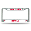 License Plate Frames Devils Chrome Frame
