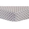 Diamond Gray Fitted Crib Sheet-GRAY OMBRE-JadeMoghul Inc.