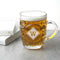 Custom Beer Glasses Diamond Monogrammed Dimpled Beer Glass