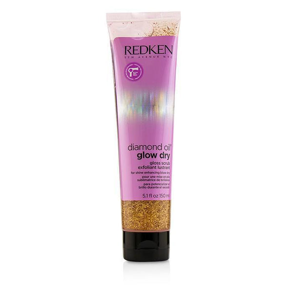 Diamond Oil Glow Dry Gloss Scrub (For Shine Enhancing Blow Dry) - 150ml-5.1oz-Hair Care-JadeMoghul Inc.