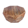 Diamond Shape Acacia Wood Coffee Table With Smooth Top, Natural Brown-Coffee Tables-Brown-Acacia-JadeMoghul Inc.