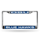 Toyota License Plate Frame Dickinson State Laser Chrome Frame