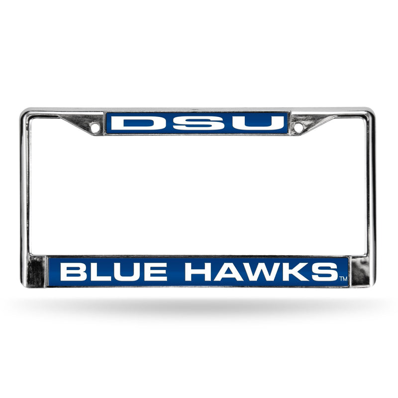 Toyota License Plate Frame Dickinson State Laser Chrome Frame