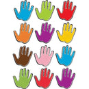 DIE-CUT MAGNET SCRIBBLE HANDPRINTS-Supplies-JadeMoghul Inc.