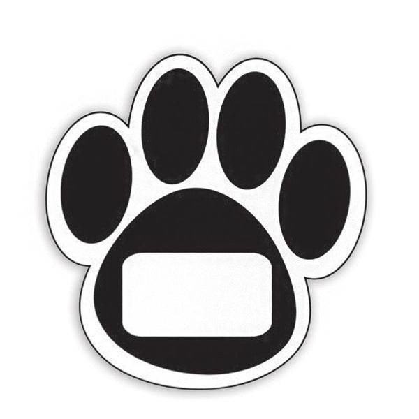 DIE CUT MAGNETS BLACK PAWS-Supplies-JadeMoghul Inc.