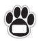 DIE CUT MAGNETS BLACK PAWS-Supplies-JadeMoghul Inc.