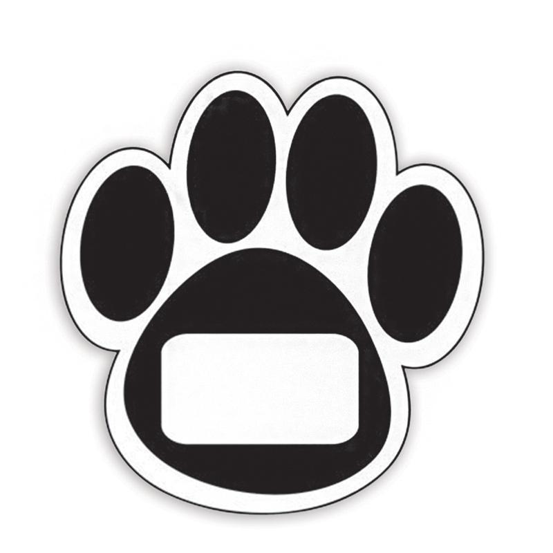DIE CUT MAGNETS BLACK PAWS-Supplies-JadeMoghul Inc.