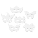 DIE CUT MARDI GRAS MASKS 24PK-Arts & Crafts-JadeMoghul Inc.