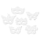 DIE CUT MARDI GRAS MASKS 24PK-Arts & Crafts-JadeMoghul Inc.