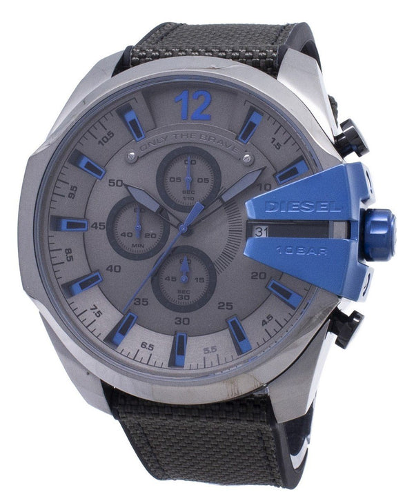 Diesel Mega Chief Chronograph DZ4500 Quartz Men's Watch-Branded Watches-Black-JadeMoghul Inc.