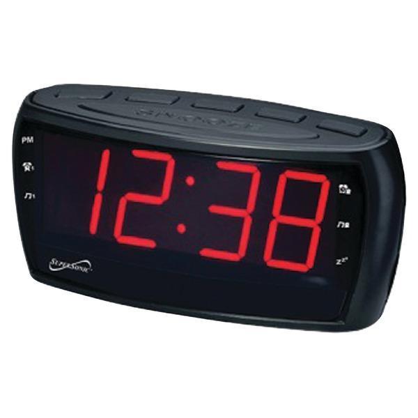 Digital AM/FM Dual Alarm Clock Radio with Jumbo Digital Display-Clocks & Radios-JadeMoghul Inc.