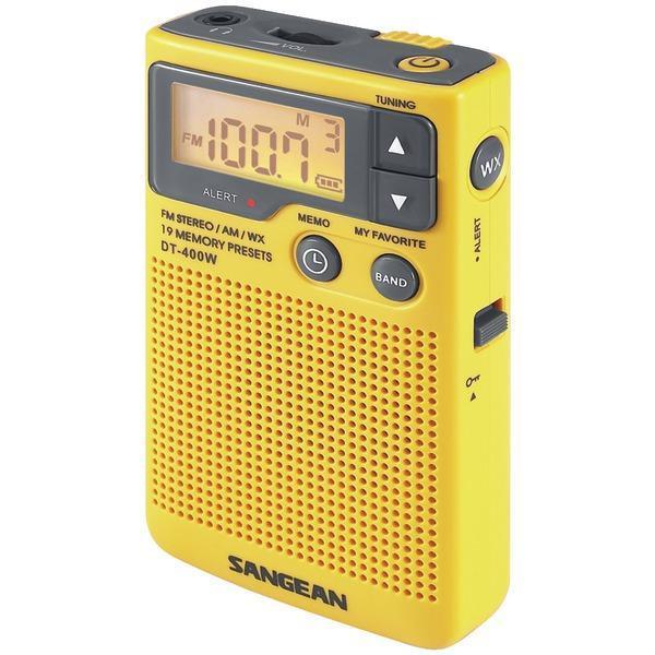 Digital AM/FM Pocket Radio with Weather Alert-Clocks & Radios-JadeMoghul Inc.