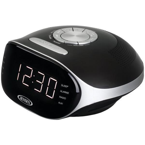 Digital Bluetooth(R) AM/FM Dual Alarm Clock Radio-Clocks & Radios-JadeMoghul Inc.