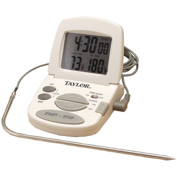 Digital Cooking Thermometer/Timer-Kitchen Accessories-JadeMoghul Inc.