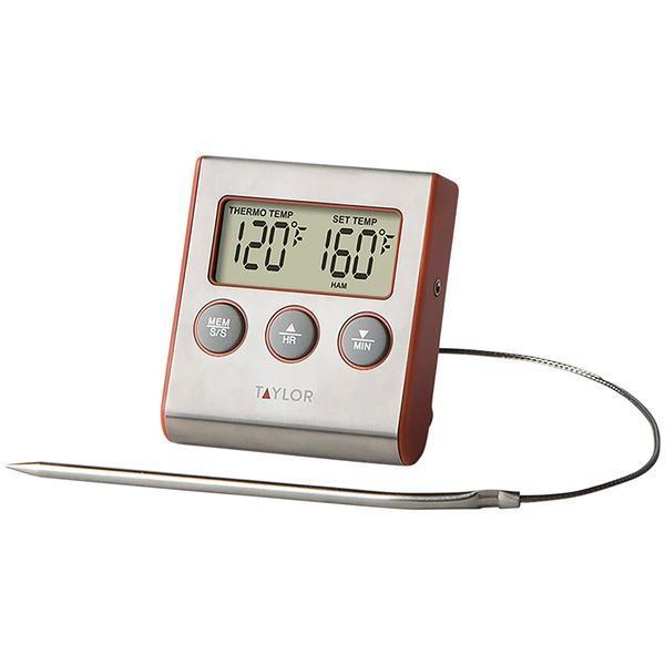 Digital Wired Probe Thermometer-Kitchen Accessories-JadeMoghul Inc.