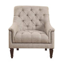 Dining Chairs Sofa Chair, Beige Benzara