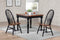Dining Sets Cheap Dining Room Sets - 36" X 36" X 41" Black Cherry Finish Solid Hardwood 3 Piece Dining Set HomeRoots