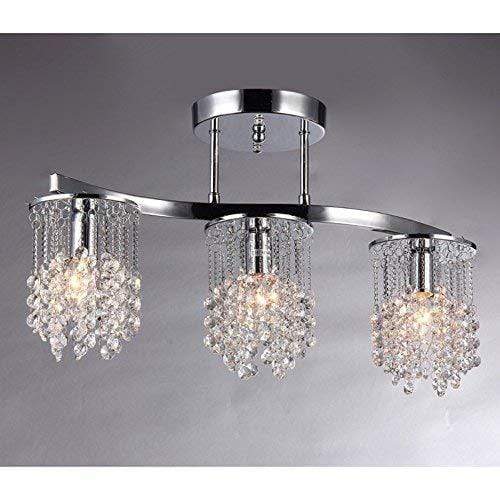 Dining Sets Dining Room Chandeliers - Clee 3-light Chrome 20-inch Crystal Chandelier HomeRoots