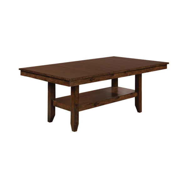 Dining Table, Cherry Brown-Dining Tables-Brown-Wood-JadeMoghul Inc.