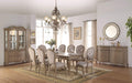 Dining Tables Smart Looking Dining Table, Antique Brown Benzara