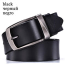 DINISITON designer belts men high quality genuine leather belt man fashion strap male cowhide belts for men jeans cow leather-RB black-100cm-JadeMoghul Inc.