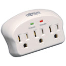 Direct Plug-in 3-Outlet Surge Protector-Surge Protectors-JadeMoghul Inc.