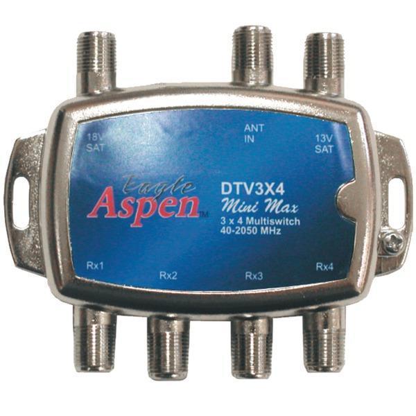 DIRECTV(R)-Approved 3-In x 4-Out Multiswitch-Antennas & Accessories-JadeMoghul Inc.