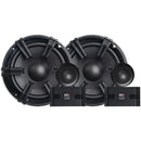 Discus Series 6.5" 90-Watt Component Speaker System with 1" Tweeters-Speakers, Subwoofers & Tweeters-JadeMoghul Inc.