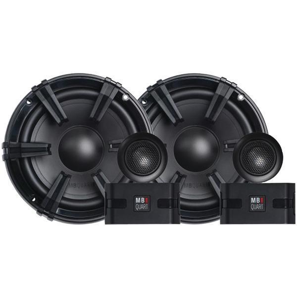 Discus Series 6.5" 90-Watt Component Speaker System with 1" Tweeters-Speakers, Subwoofers & Tweeters-JadeMoghul Inc.