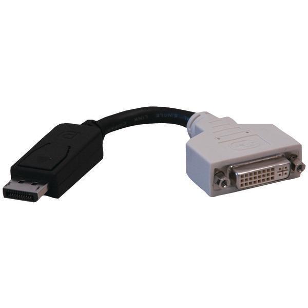 DisplayPort(TM) to DVI Cable Adapter/Converter (6")-MacBook Accessories-JadeMoghul Inc.