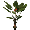 Distinctive Artificial Paradise Bird Plant-Plants-Multi-Plastic Silk-Matte-JadeMoghul Inc.